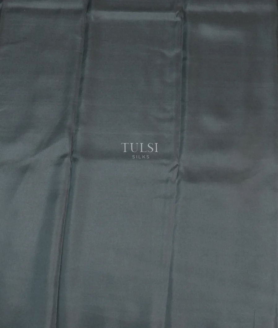 Grey Mysore Silk Saree T4780063