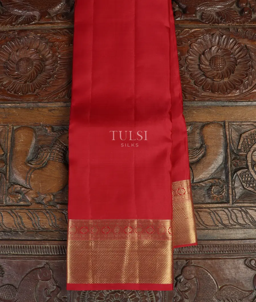 Red Soft Silk Saree T460176-image