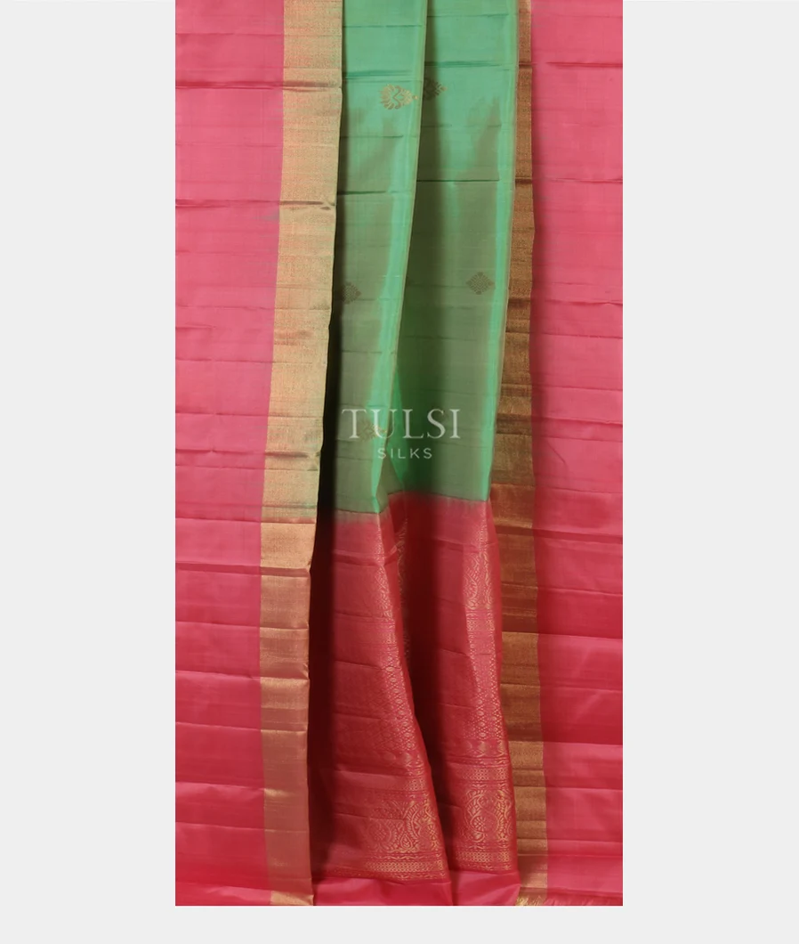 Green Soft Silk Saree T4837802