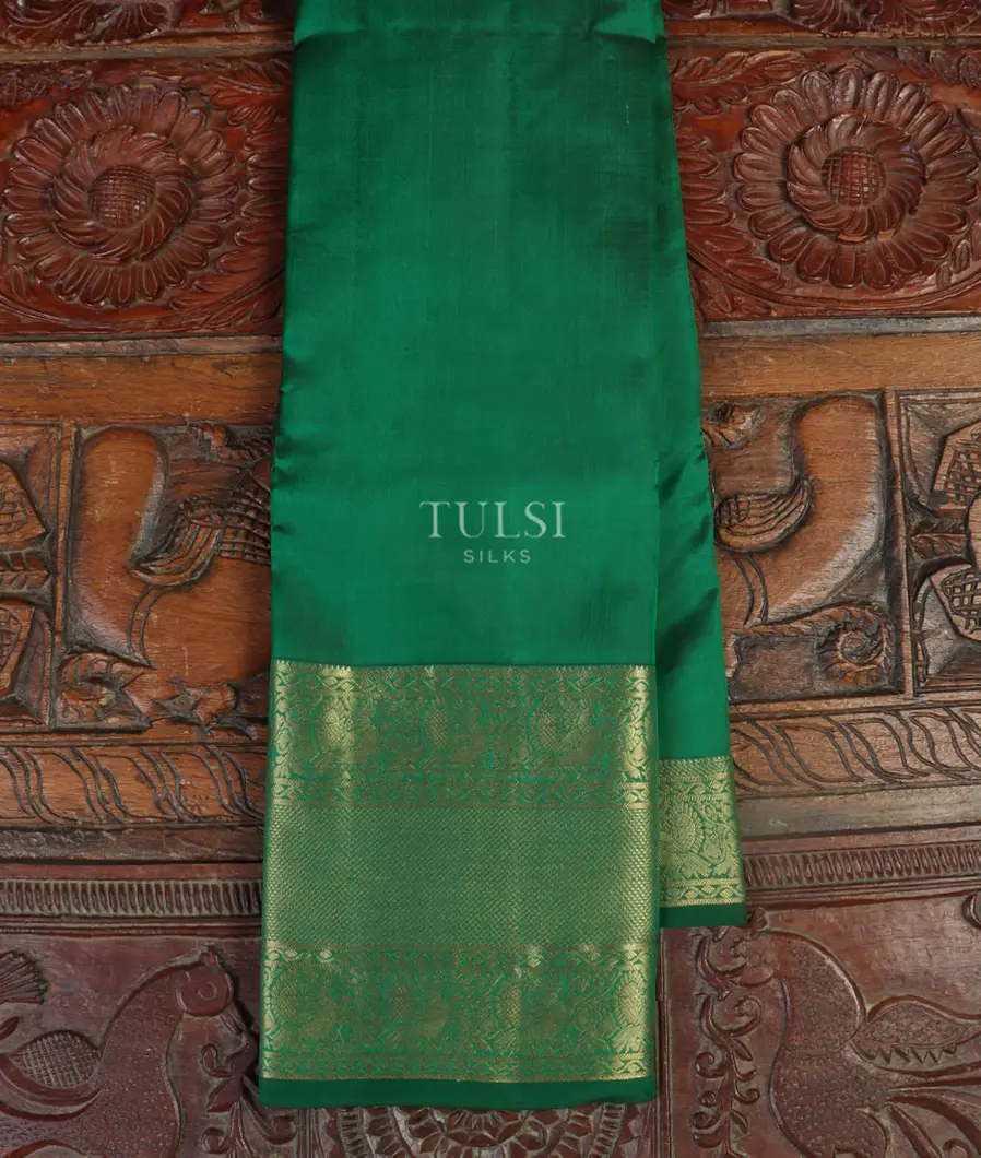 Green Soft Silk Saree T466632-image