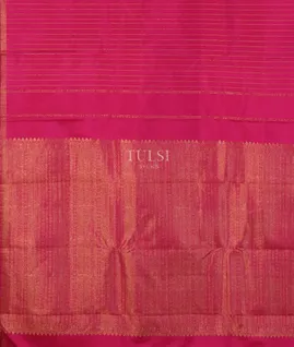Pink Handwoven Kanjivaram Silk Saree T4383634