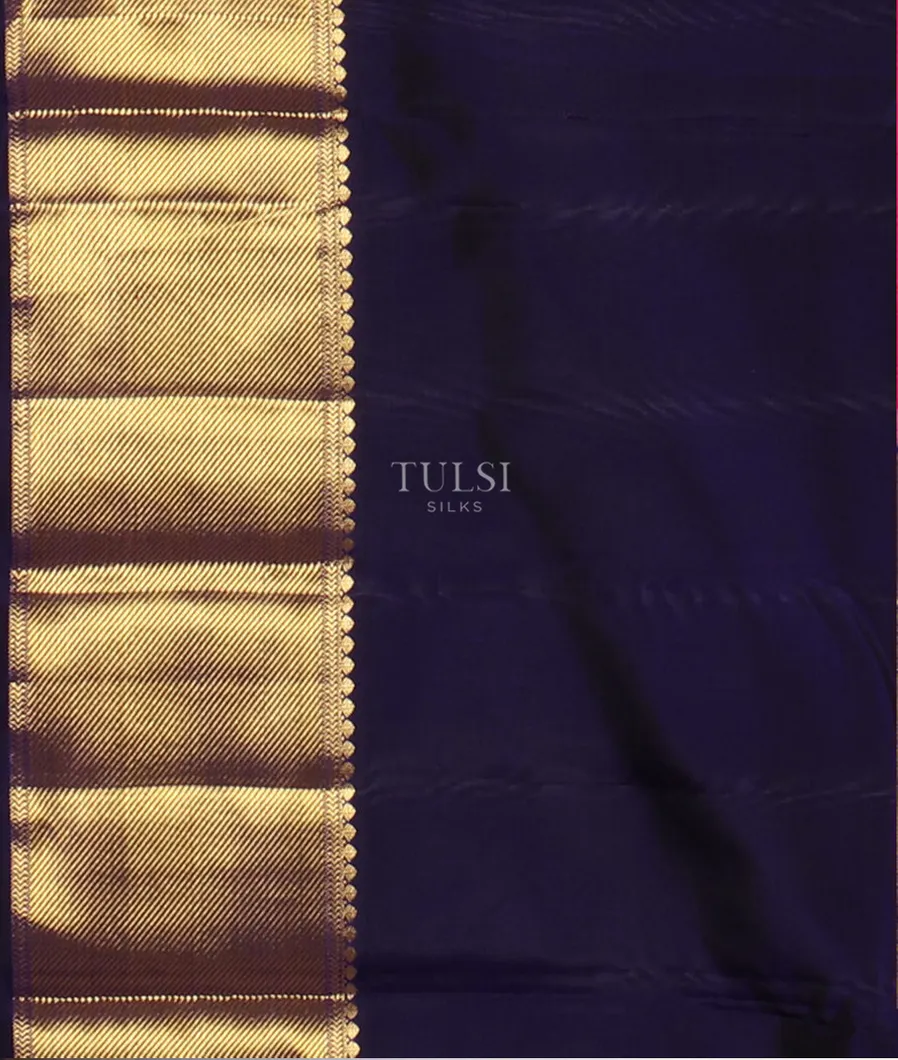 Magenta Handwoven Kanjivaram Silk Saree T2907423