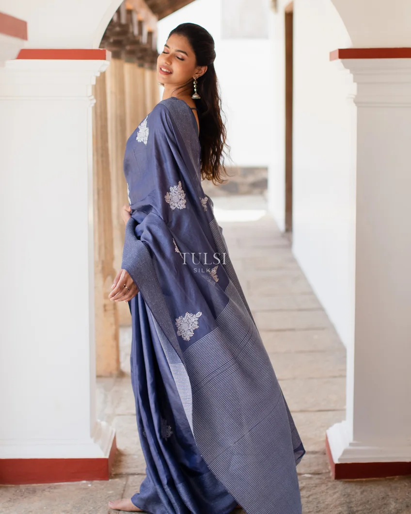 indigo-blue-tussar-embroidery-saree-t451895-t451895-h