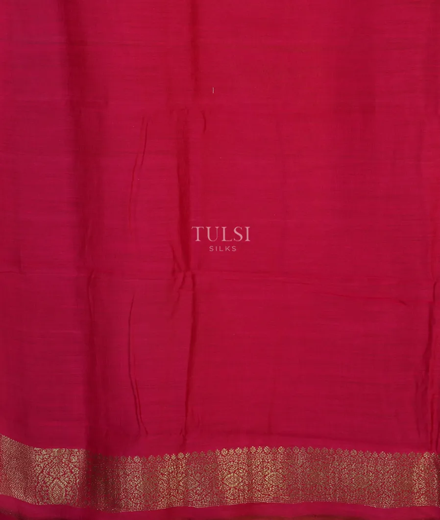Yellow Banaras Tussar Saree T4848513