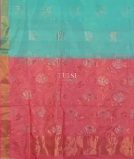 Blue Uppada Silk Saree T3764594