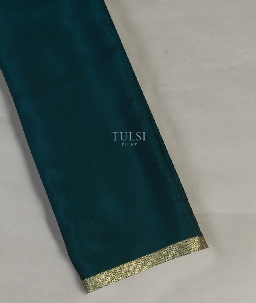 Blue Crepe Silk Saree T478369-image