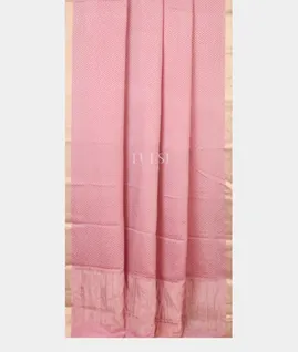 Pink Crepe Silk Saree T4836392