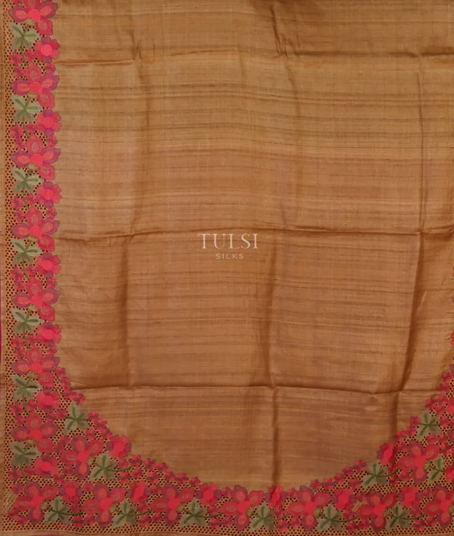brown-tussar-cut-work-saree-t485443-t485443-d
