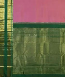 Pink Handwoven Kanjivaram Silk Saree T4563434