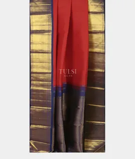 Red Kanjivaram Silk Saree T4787312