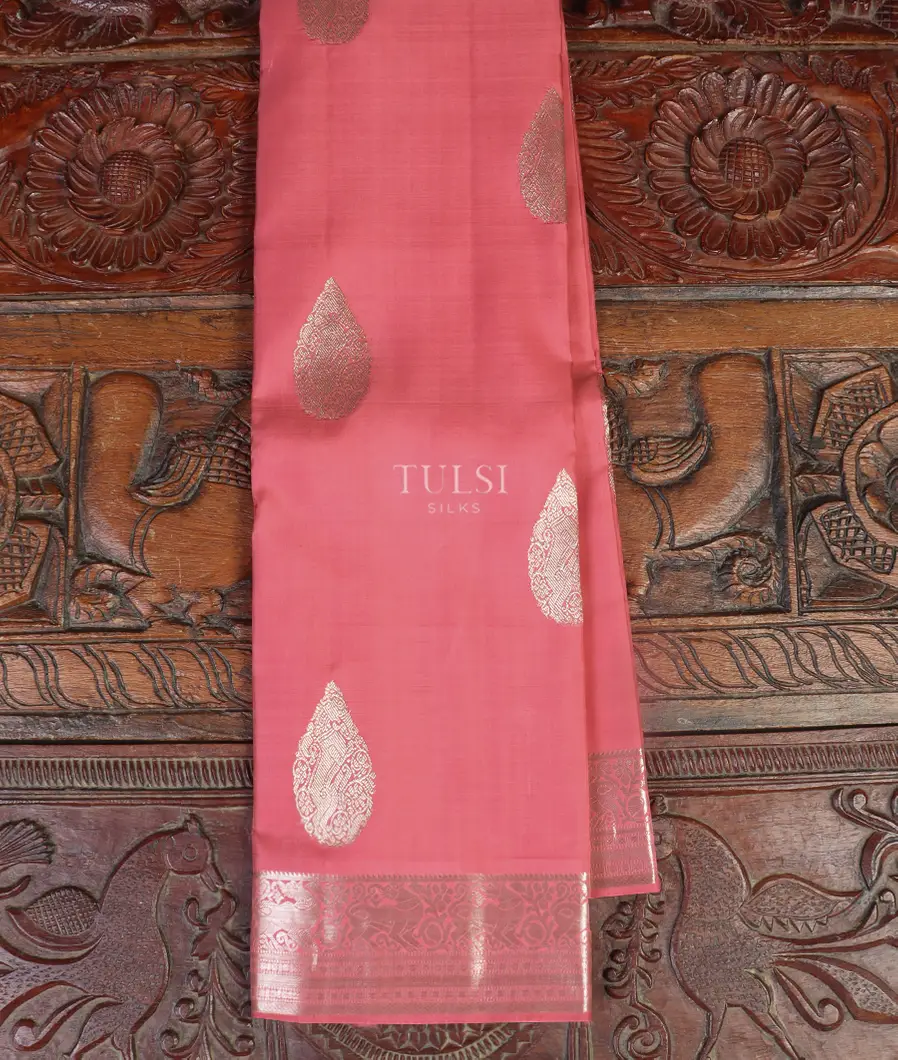 Pink Kanjivaram Silk Saree T479262-image
