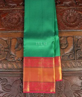 Green Kanjivaram Silk SareeT4712951