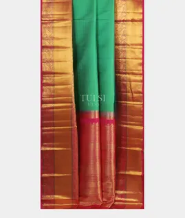 Green Kanjivaram Silk SareeT4712952