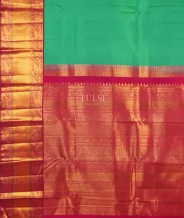 Green Kanjivaram Silk SareeT4712954