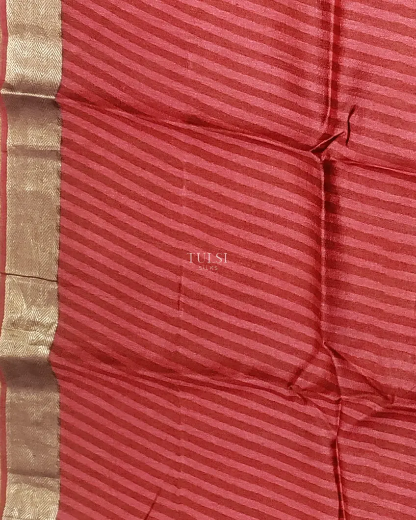 Green Tussar Printed Saree T4897193