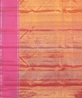 Peach Kanjivaram Silk Saree T4798624