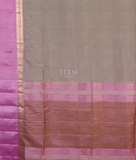 Grey Soft Silk Saree  T4805594