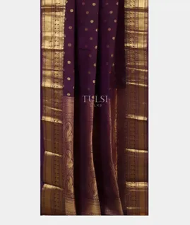 Purple Soft Silk Saree T4811552