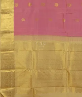 Pink Handwoven Kanjivaram Silk Saree T3751534