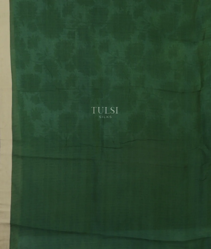 Green Kota Cotton Saree T4703533