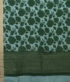 Green Kota Cotton Saree T4703534