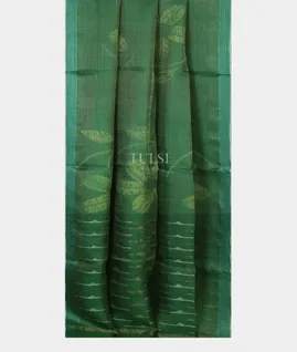 Green Tissue Tussar Printed Saree T4775902