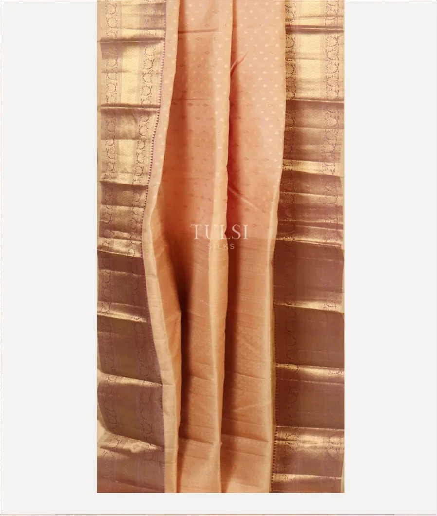 Beige Soft Silk Saree T4811102