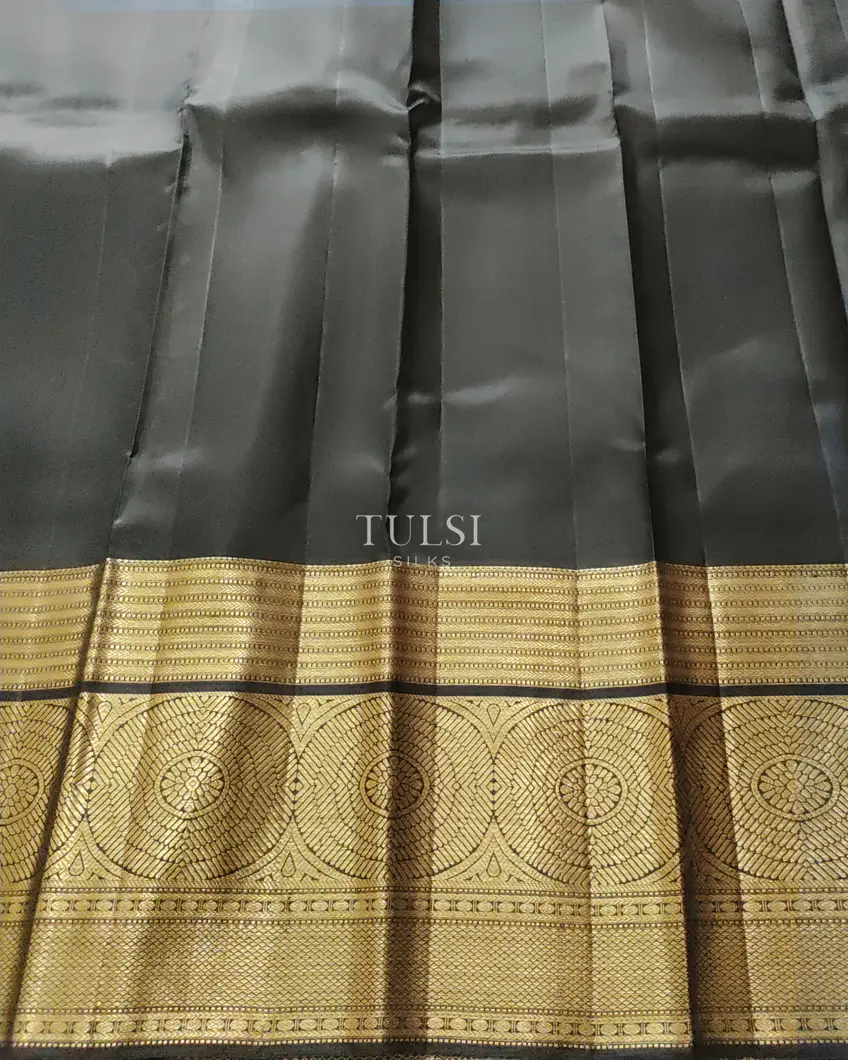 Cream Kanjivaram Silk Saree T3315403