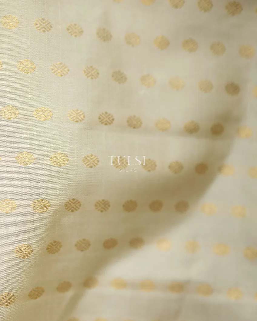 Cream Kanjivaram Silk Saree T3315408