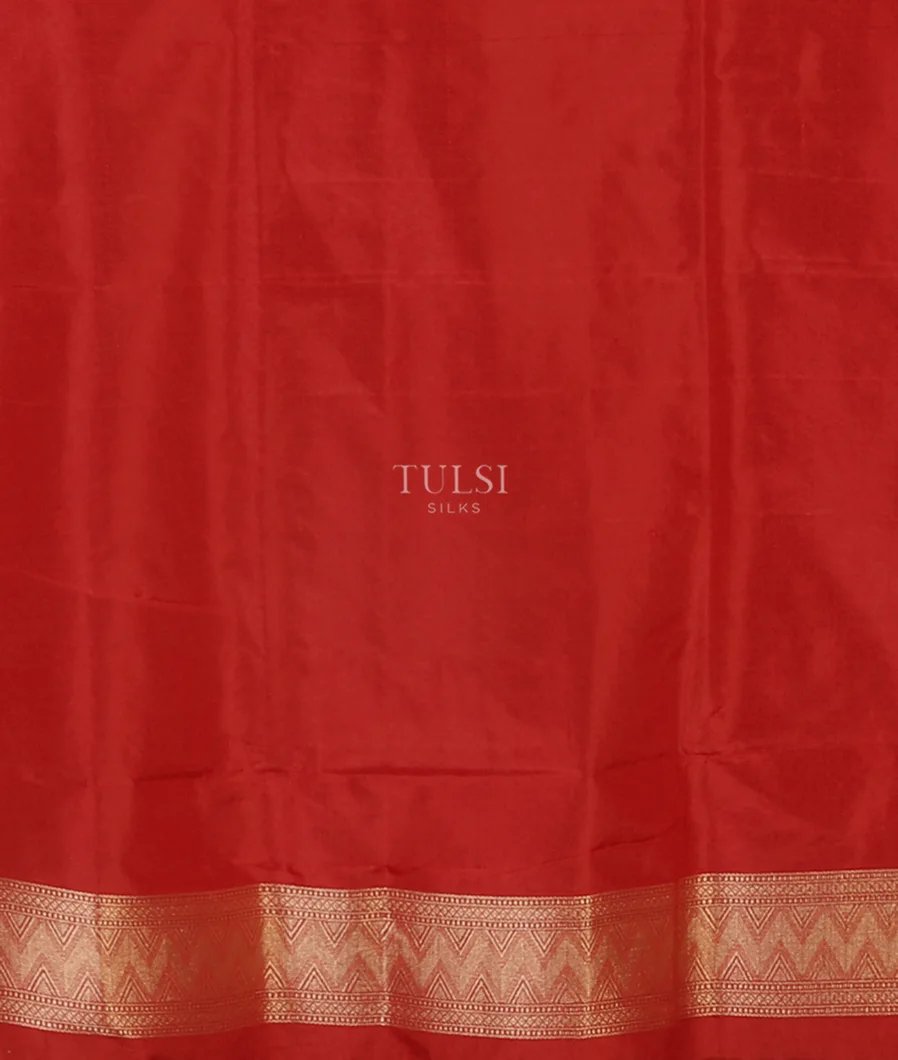 Green Banaras Silk Saree T4902383