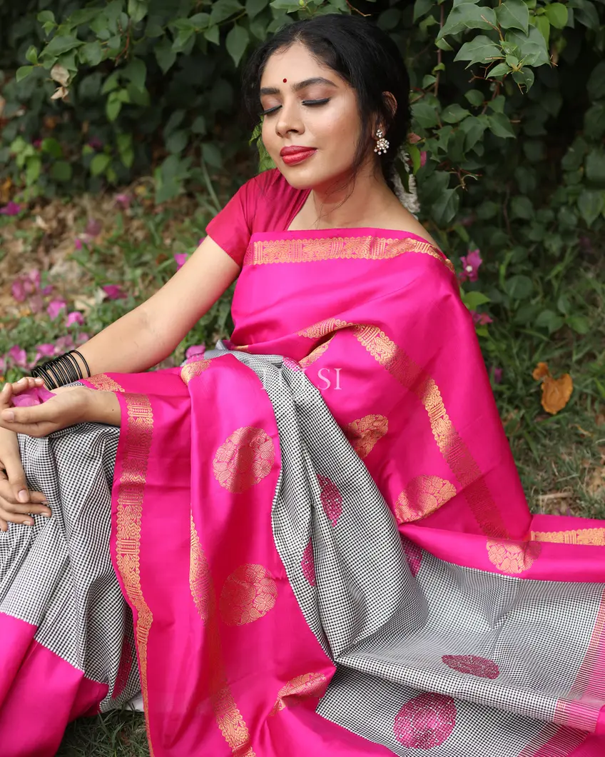 Discover more than 53 kanjeevaram checked pattu saree best - noithatsi.vn