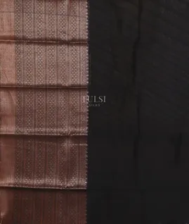 Black  Soft Printed Cotton Saree  T4961753