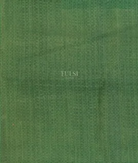 Green Chanderi Cotton Saree T4961483