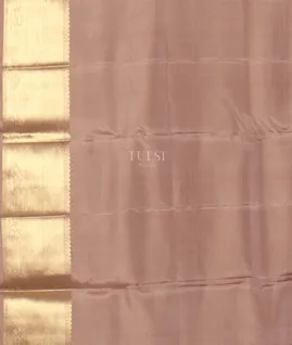 Mauve Pink Handwoven Kanjivaram Silk Saree T4815573
