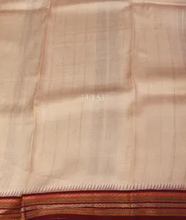 Beige  Vidarbha Tussar Saree T4915703