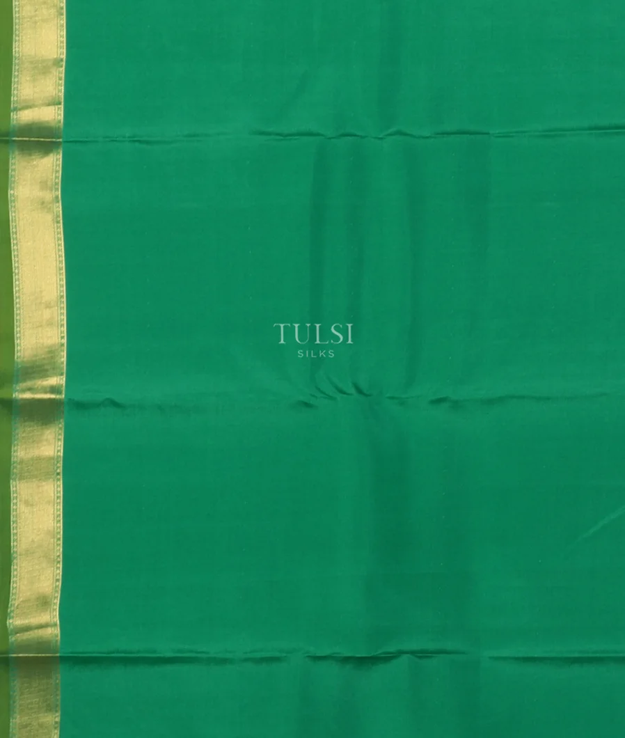 Green Soft Silk Saree T4811263
