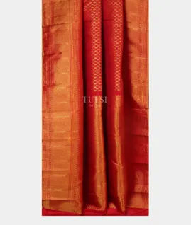 Red Kanjivaram Silk Saree T3246392
