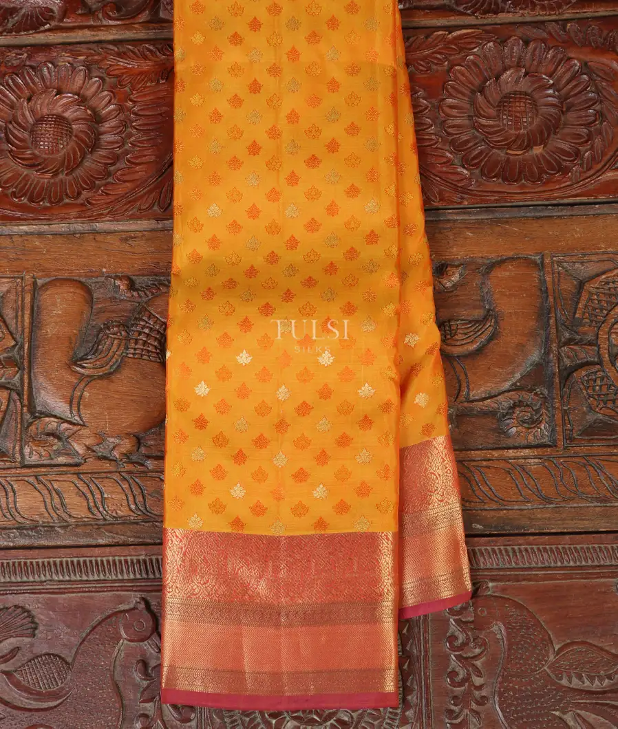 Yellow Soft Silk Saree T498629-image