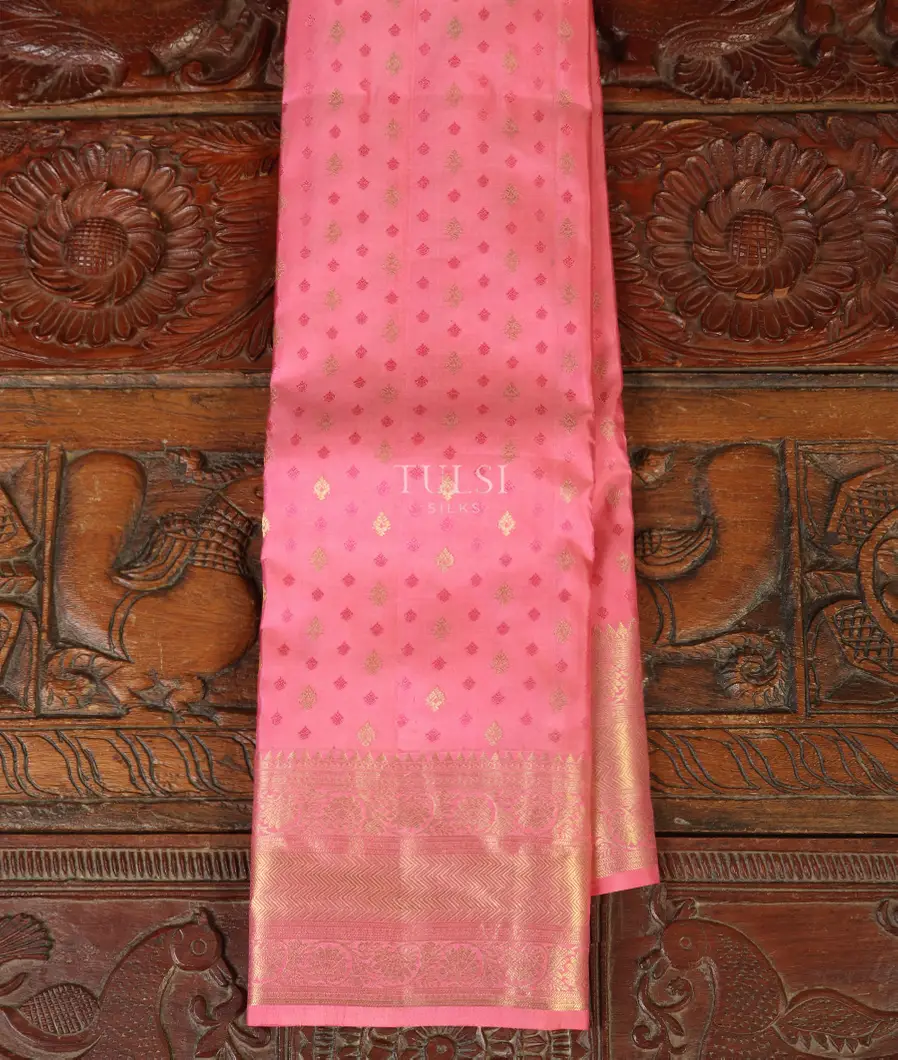 Pink Soft Silk Saree T498616-image