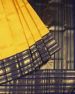 Yellow Kanjivaram Silk Saree T4802884
