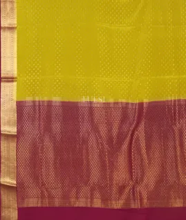 Mehndi Green Mysore Silk Saree T4694014