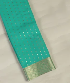 Green Georgette  Silk  Saree  T4610911