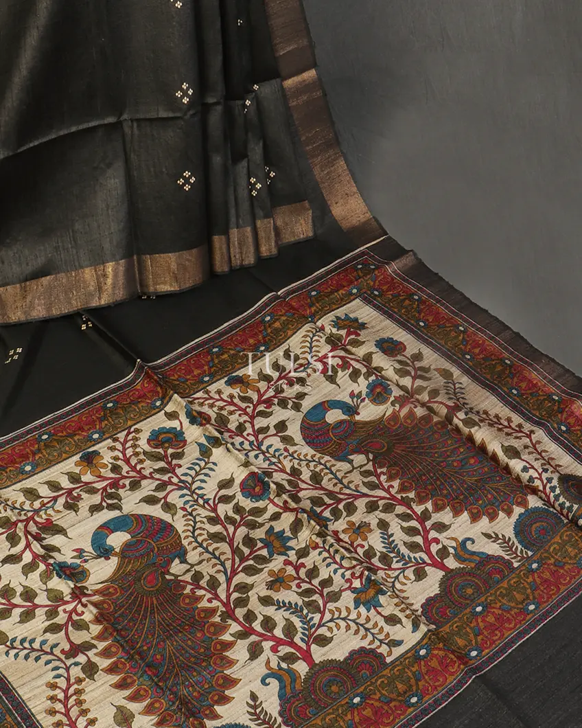 black-tussar-printed-saree-t497047-t497047-b