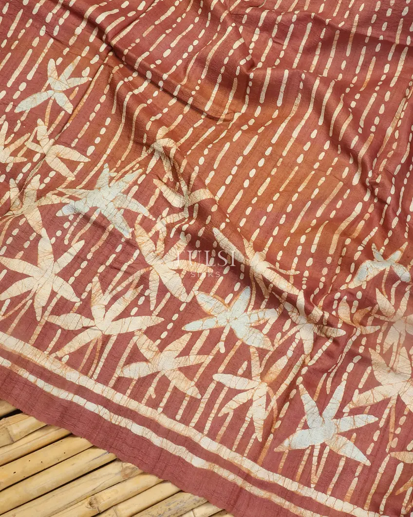 brownish-red-tussar-batik-printed-saree-t497184-t497184-d