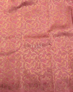 Pink Handwoven Kanjivaram Silk Saree T4603963