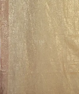 Gold Tissue Organza Saree T4831743