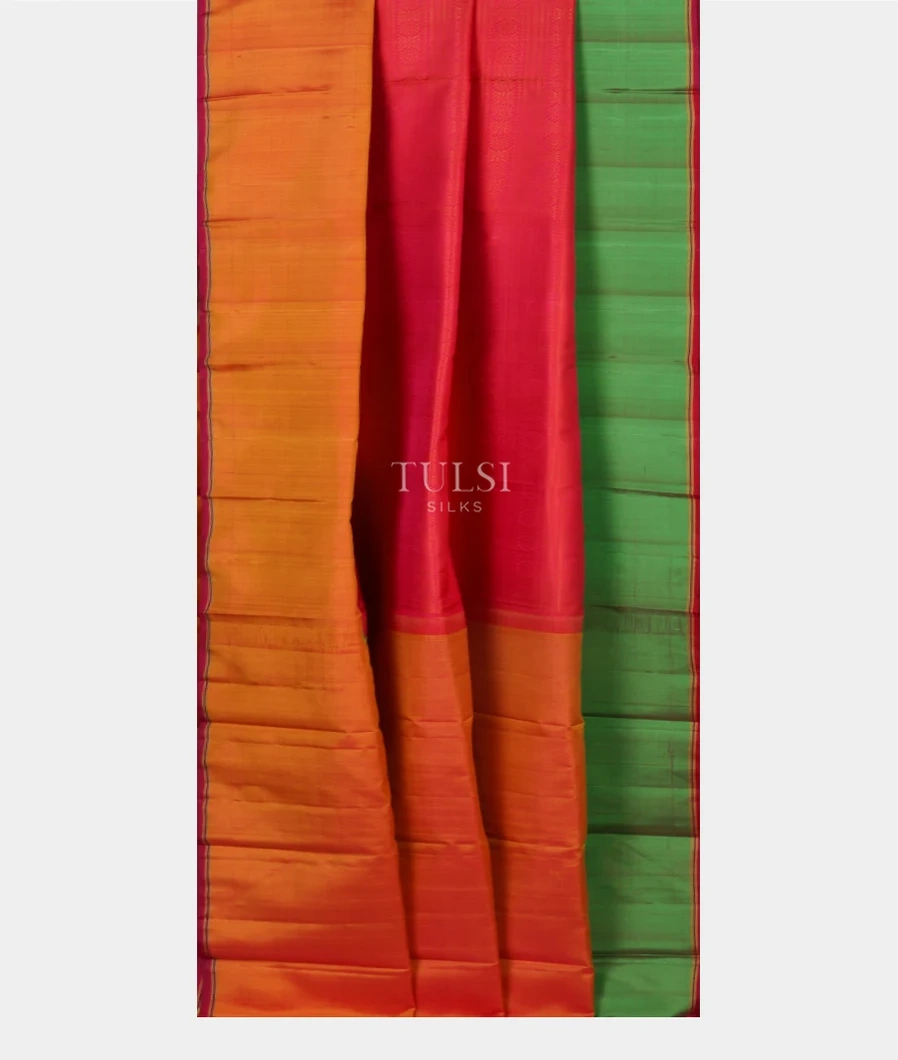 Pink Kanjivaram Silk Saree T4651542