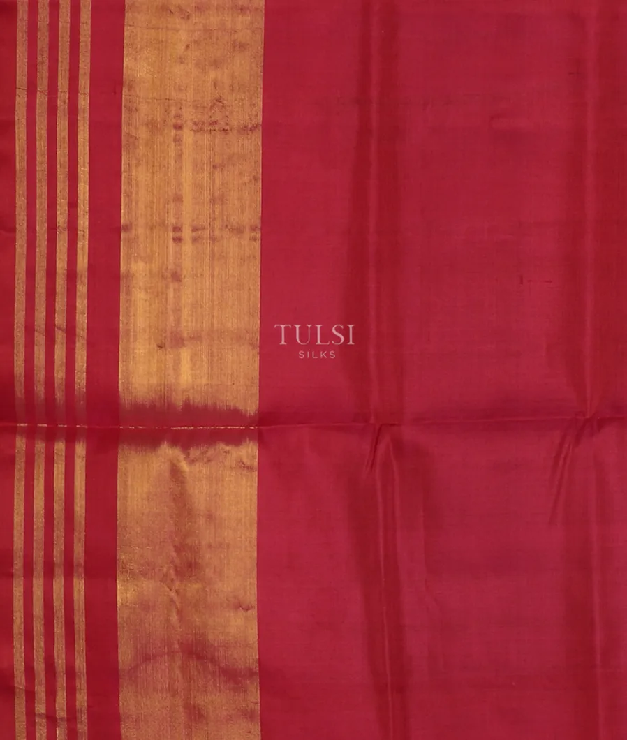 Bluish Green Patola Silk Saree T5020263