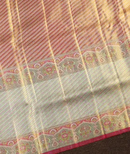 Pink Tissue Kanjivaram Silk Saree T4727093