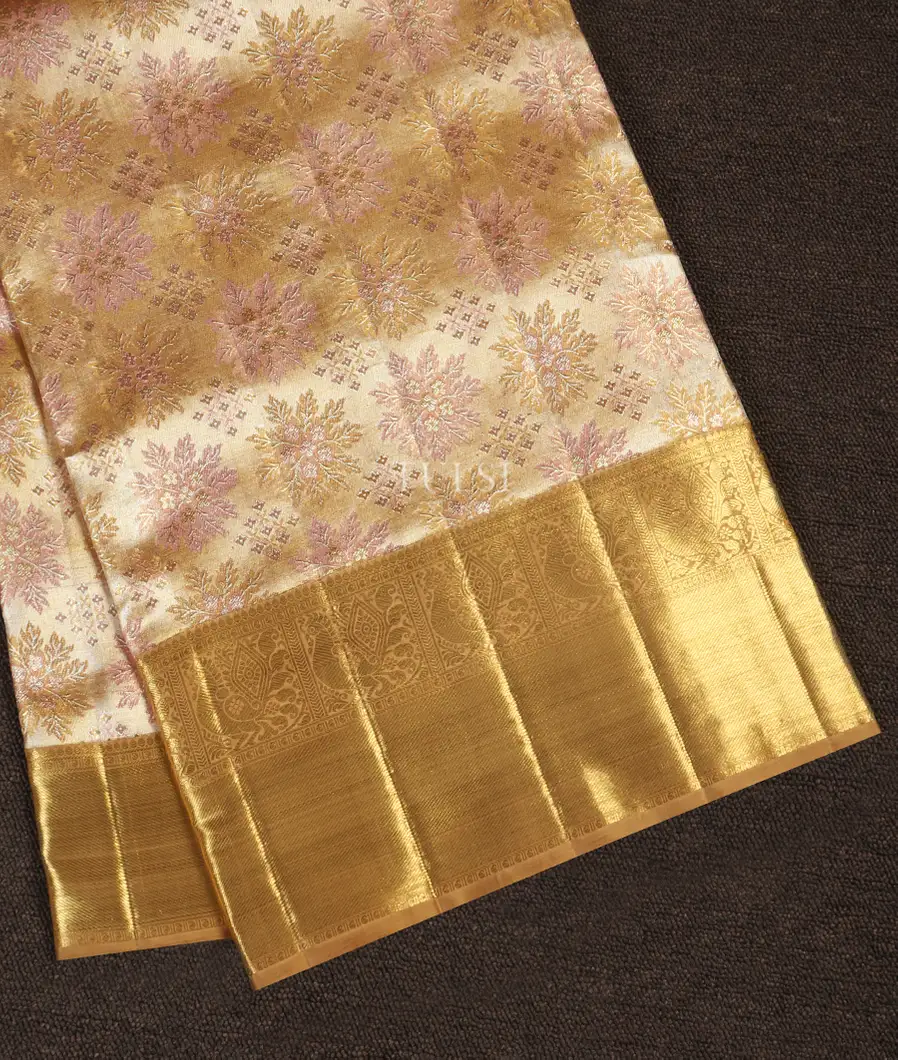 Gold Tissue Kanjivaram Silk Saree T481480-image